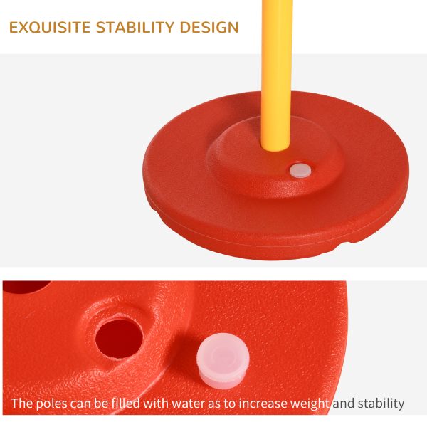 Outdoor 4 PCs Dog Pet Agility Training Equipment Backyard Starter Course Set - Image 6