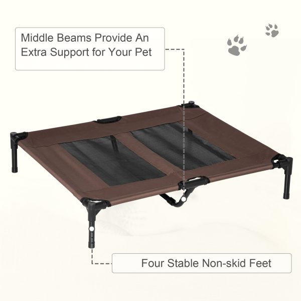Pet Bed Raised Cot Dog Cat Elevated Puppy Hammock Camping Portable Waterproof - Image 7