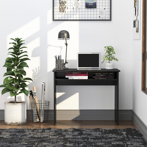 Workstation, 50Lx90Wx74H cm-Black - Image 2