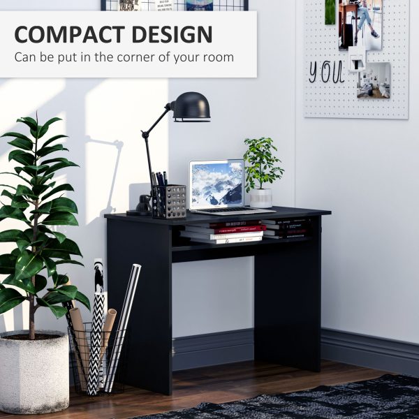 Workstation, 50Lx90Wx74H cm-Black - Image 5