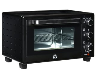 Mini Oven, 21L Grill, Toaster Timer, Baking Tray and Wire Rack, 1400W