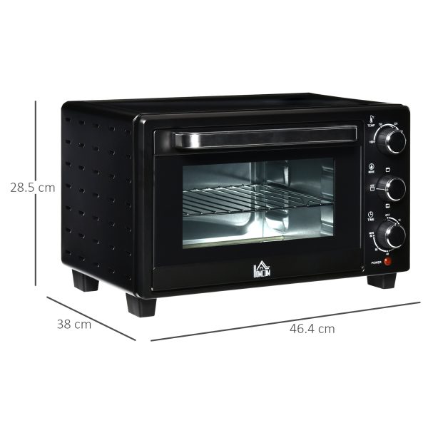 Mini Oven, 21L Grill, Toaster Timer, Baking Tray and Wire Rack, 1400W - Image 3