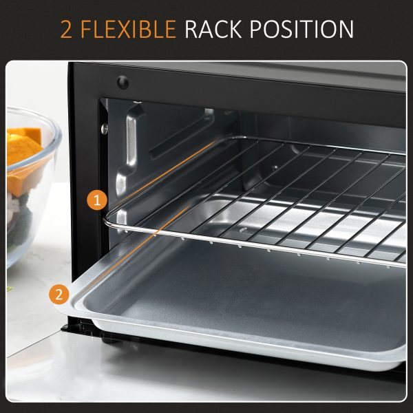 Mini Oven, 9L Countertop Electric Grill, Toaster Oven  750W - Image 5