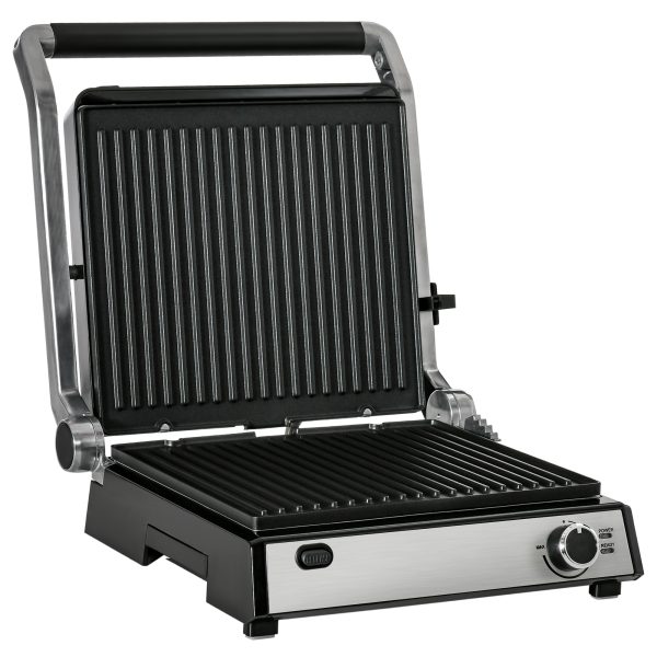 2000W Electric Non-stick Grill  Flat Open, Sandwich Toaster Maker Non-Stick