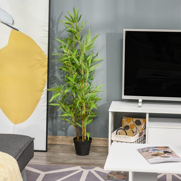 2 Artificial Bamboo Trees Decorative Plant Indoor/Outdoor 120cm - Image 7