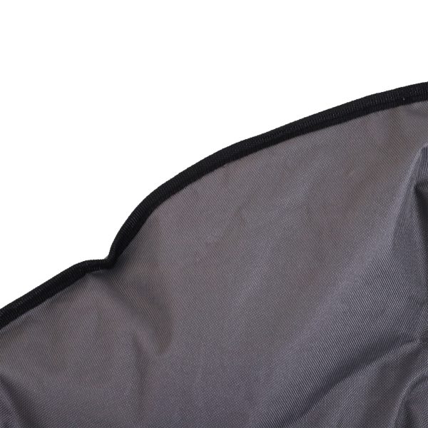 Folding Saucer Moon Chair, 80Lx80Wx75H cm, Metal Frame, 600D Oxford Cloth-Grey - Image 8