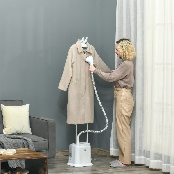 Upright Garment Clothes Steamer, 45s Fast Heat-up, 1.7L Tank White w/ - Image 2