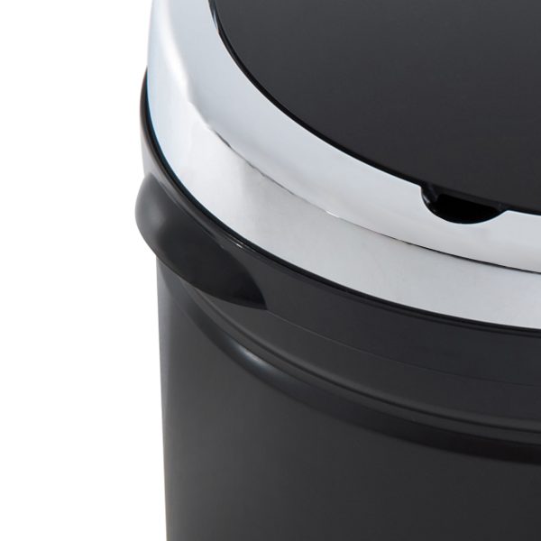 50 L Stainless Steel Sensor Trash Can W/ Bucket-Black - Image 8