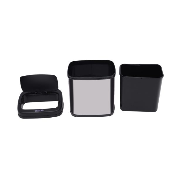20L Stainless Steel Auto Kitchen Bin Sensor  Bucket in L Size - Image 4