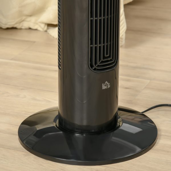 Fan Tower, ?32x96H cm-Black - Image 8