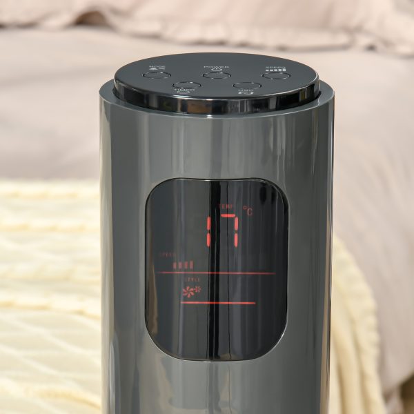 Tower Fan, 3 Speed 3 Mode Timer, Oscillation, Remote Dark Grey - Image 8