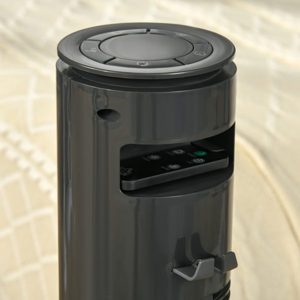 Tower Fan, 3 Speed 3 Mode Timer Oscillation, Remote Dark Grey Fan - Image 8