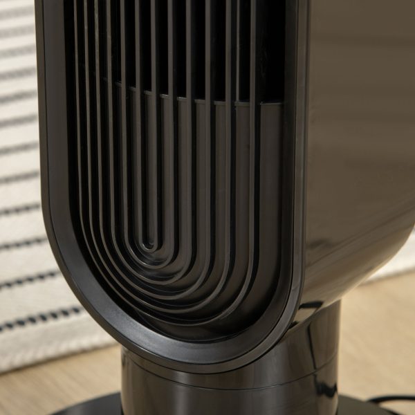 Tower Fan Cooling for Bedroom with Oscillating, 3 Sp, Timer, Black Home w/ RC, - Image 8