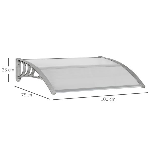 Door Canopy Awning Outdoor Window Rain Clear - Image 3