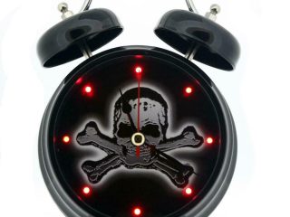 GTP Unisex  Sounding Voice Double Bell Quartz Alarm Clock IMP122