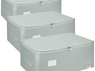 VINSANI 3PK STORAGE BAGS LARGE L GREY 1010294