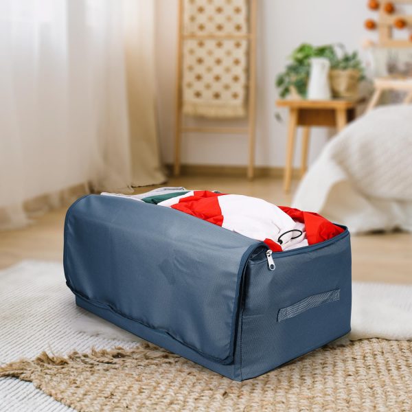 VINSANI 3PK STORAGE BAGS MEDIUM BLUE 1010293 - Image 2