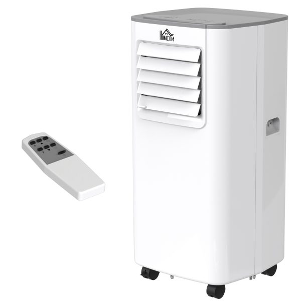 5000BTU Portable Air Conditioner 4 Modes LED Display Timer Home Office HOMCOM