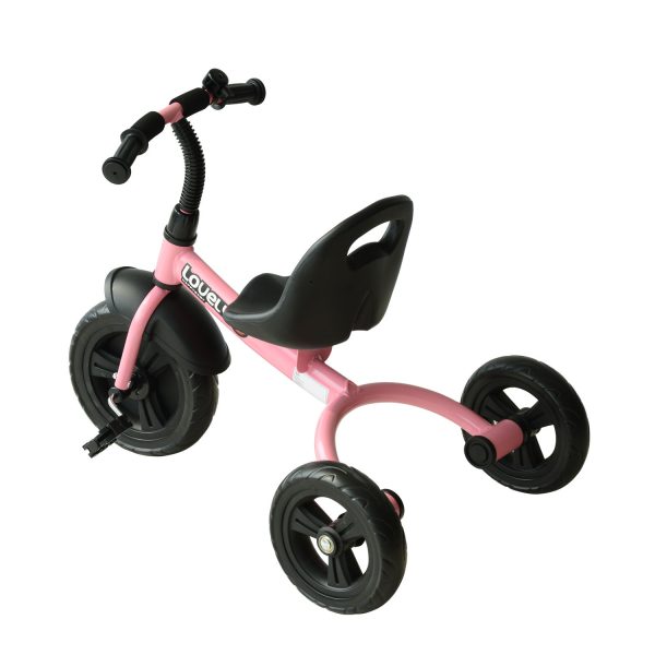 Baby Kids Children Toddler Tricycle Ride on Trike W/ 3 Wheels Pink HOMCOM - Image 7
