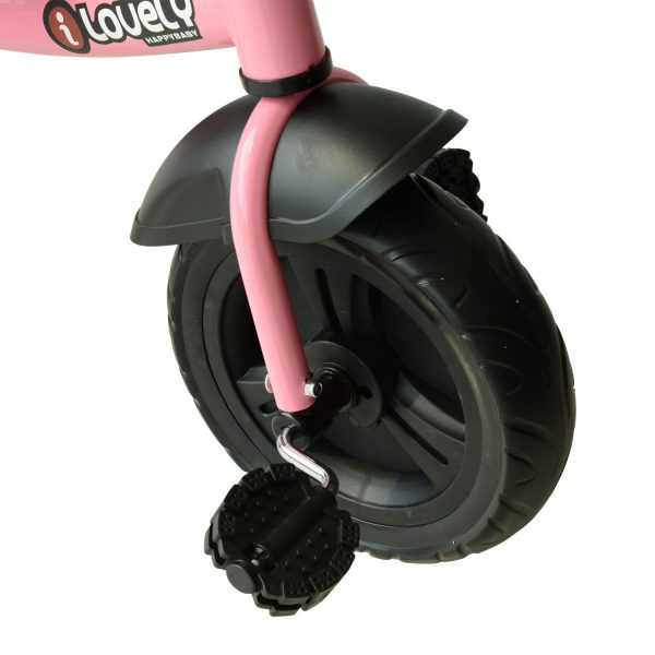 Baby Kids Children Toddler Tricycle Ride on Trike W/ 3 Wheels Pink HOMCOM - Image 8