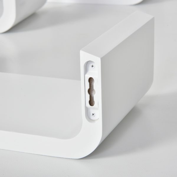 2-Tier Bedside Table Storage Cabinet w/ Removable Shelf HOMCOM - Image 8
