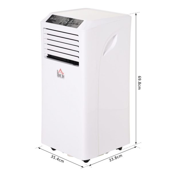 Mobile Air Conditioner W/ RC Cooling Sleeping Mode Portable White 1003W - Image 3