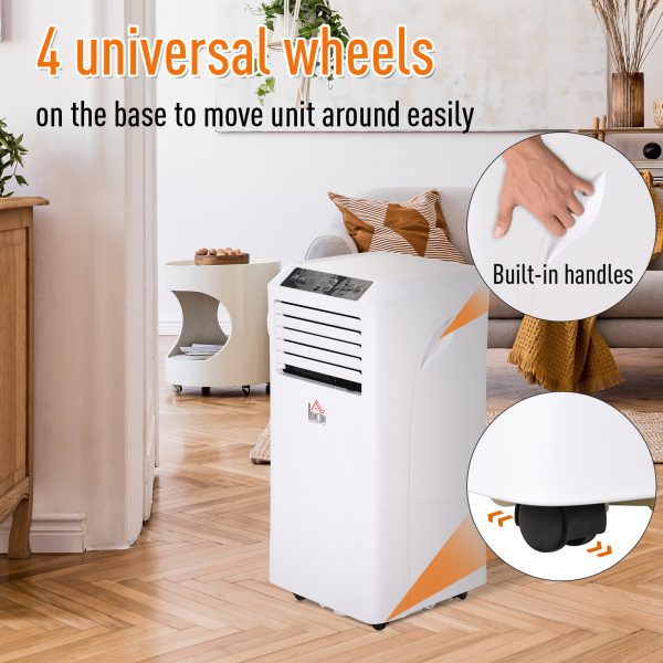 Mobile Air Conditioner W/ RC Cooling Sleeping Mode Portable White 1003W - Image 8