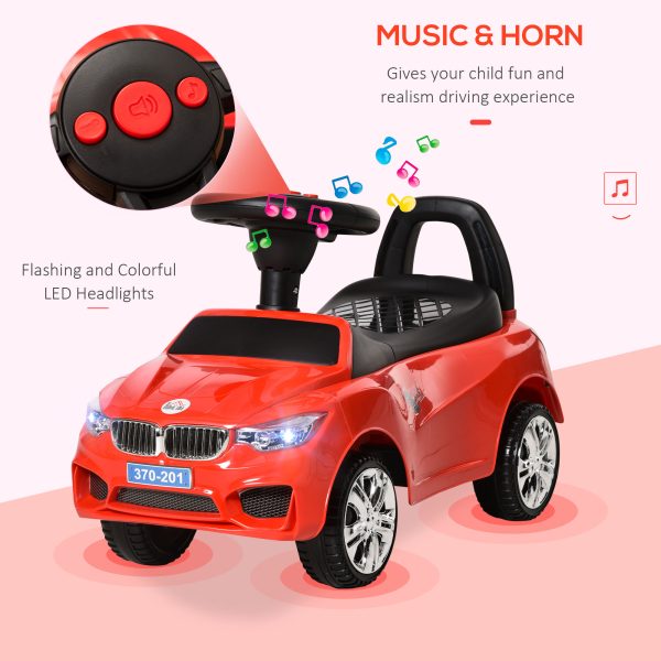 Ride on Car Baby Toddler Walker Foot to Floor Sliding Car Slider Red - Image 4