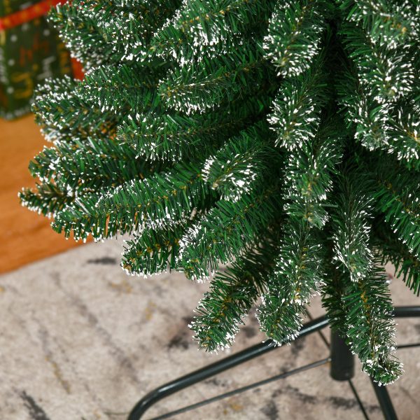 7.5FT Artificial Snow Dipped Christmas Tree Home Decoration Green HOMCOM - Image 8
