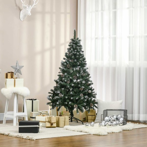5FT Artificial Christmas Tree Xmas Indoor Decoration, Automatic Open HOMCOM - Image 2
