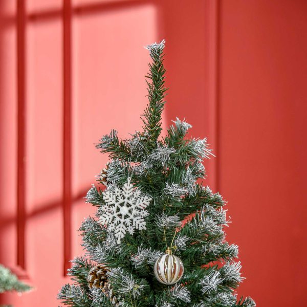 5FT Artificial Christmas Tree Xmas Indoor Decoration, Automatic Open HOMCOM - Image 8