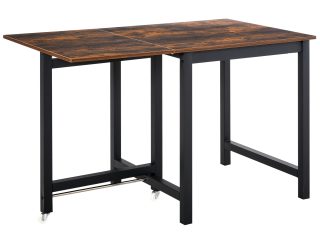 Drop Leaf Kitchen Foldable Table Folding Table Foldable for Dining Room