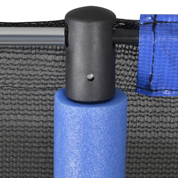 8' Trampoline Bounce Safety Fence Round Trampoline Enclosure Net HOMCOM - Image 8
