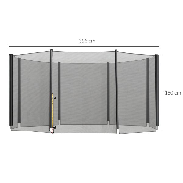 13FT Trampoline Replacement Spare Net Safety Enclosure Net Surround Net - Image 3