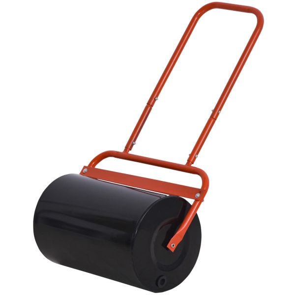 Combination Push/Tow Lawn Roller Filled w/ 38L Sand or Water Garden Outsunny