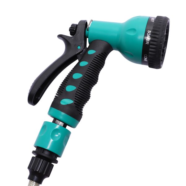 10M Water Hose Reel Compact Garden Car Locking Auto Retract Spray Durhand - Image 7