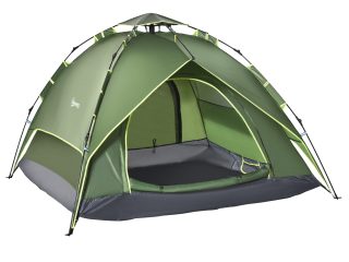 2 Man Pop Up Tent Camping Festival Hiking Family Travel Shelter Outsunny