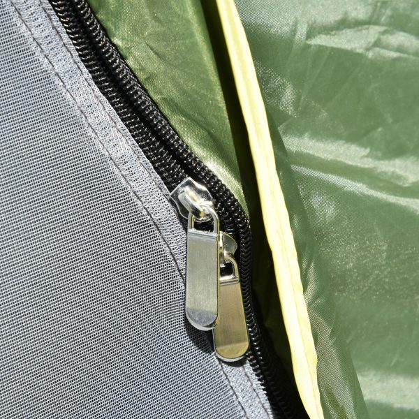 2 Man Pop Up Tent Camping Festival Hiking Family Travel Shelter Outsunny - Image 8