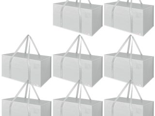 VINSANI 8PK MOVING BAGS GREY 1010301