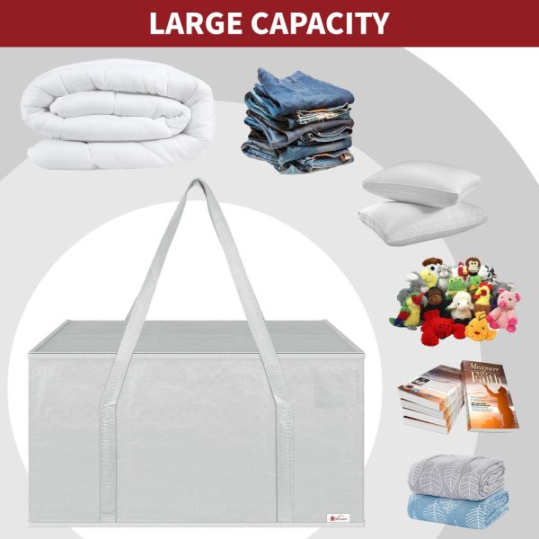 VINSANI 2PK MOVING BAGS GREY 1010298 - Image 4
