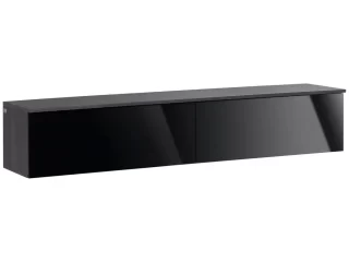 Floating TV Unit Stand, Wall Mount Media Console with Storage Cupboards