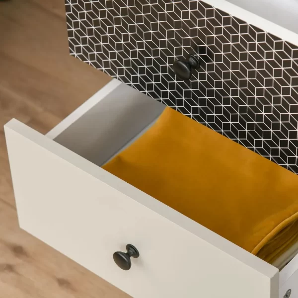 Chest of Drawers, 5 Drawer Dresser, Wooden Storage Cabinet Bedroom, Living Room - Image 8