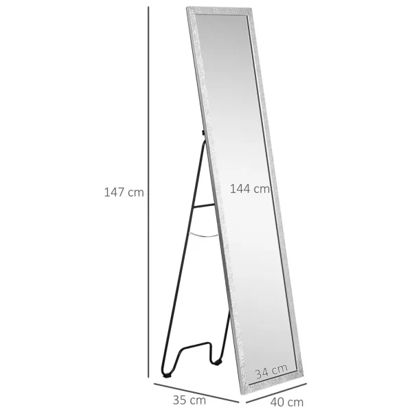 Full Length Mirror Free Standing Dressing Mirror for Bedroom, Living Room - Image 3