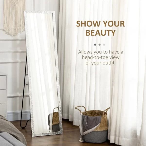 Full Length Mirror Free Standing Dressing Mirror for Bedroom, Living Room - Image 4