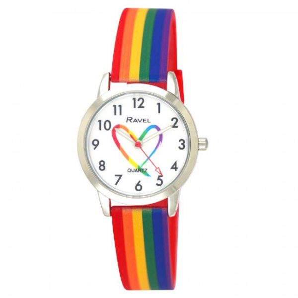 Ravel Girls & Boys Sports Pride Matters Silicone Watch R1812.5S