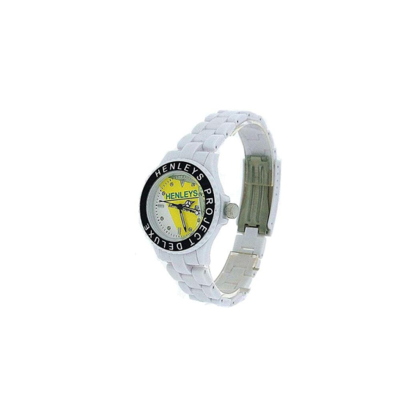 Henleys Project Deluxe Women's Set of 2 Funky Plastic Watch Purple-White SUMMERTWIN CLEARANCE NEEDS RE-BATTERY - Image 2