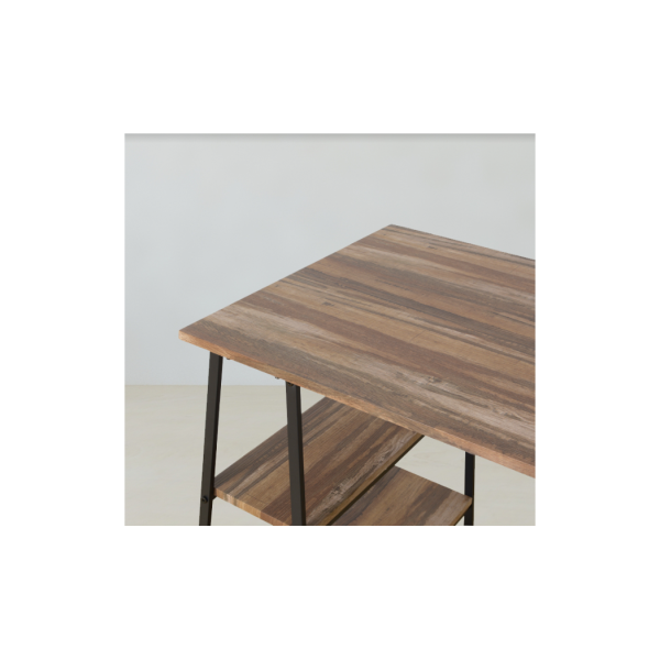 Home Office Desk with Both Side Shelf- TAVOLO - Image 2