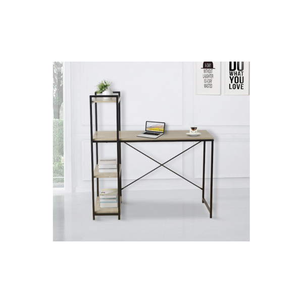 Home Study Desk with Both Side Shelf- TAVOLO - Image 2