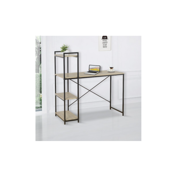 Home Study Desk with Both Side Shelf- TAVOLO - Image 3