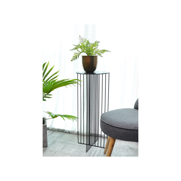 Metal Flower Stand Side Table - SLENDER - Image 3